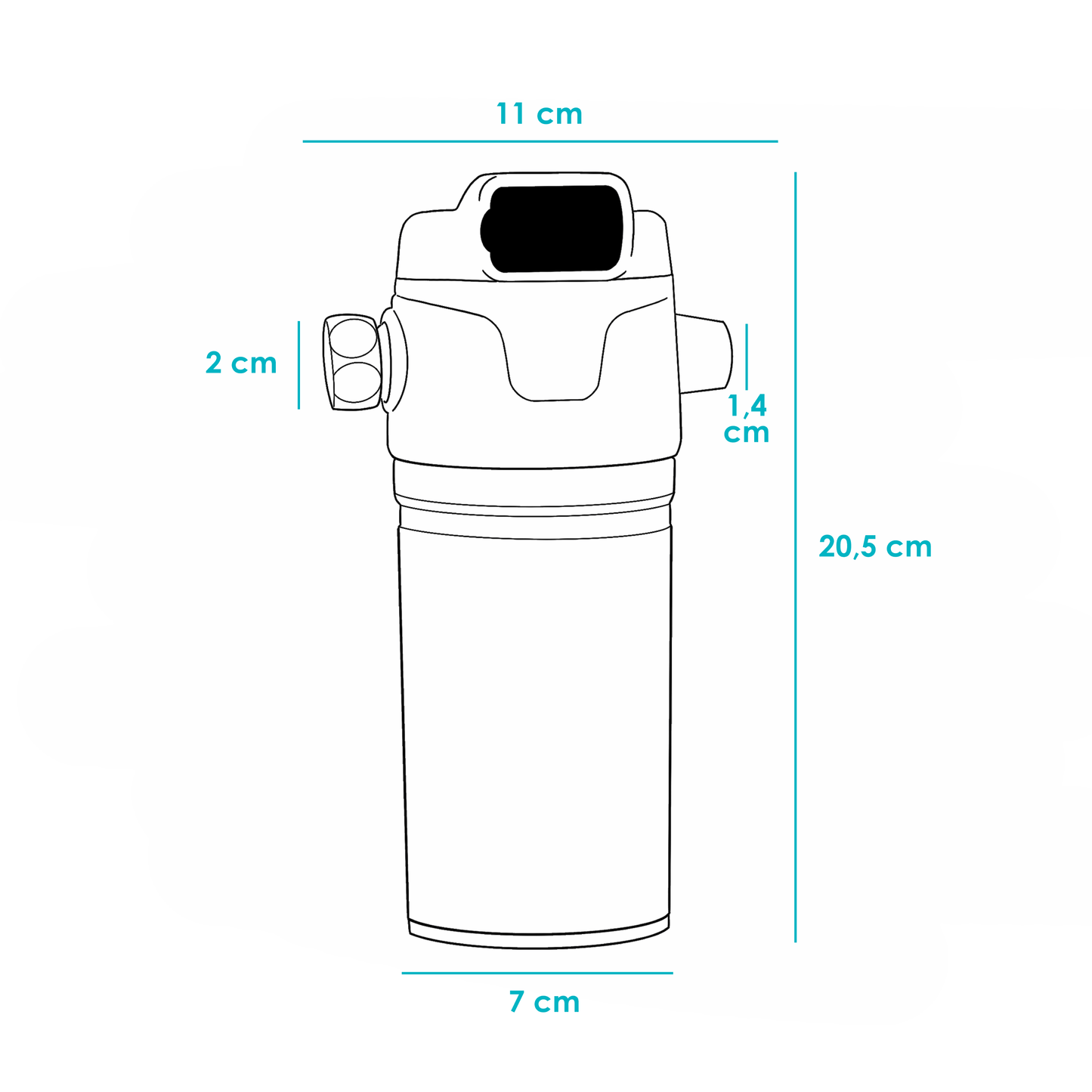 filtro recambiable de agua para ducha