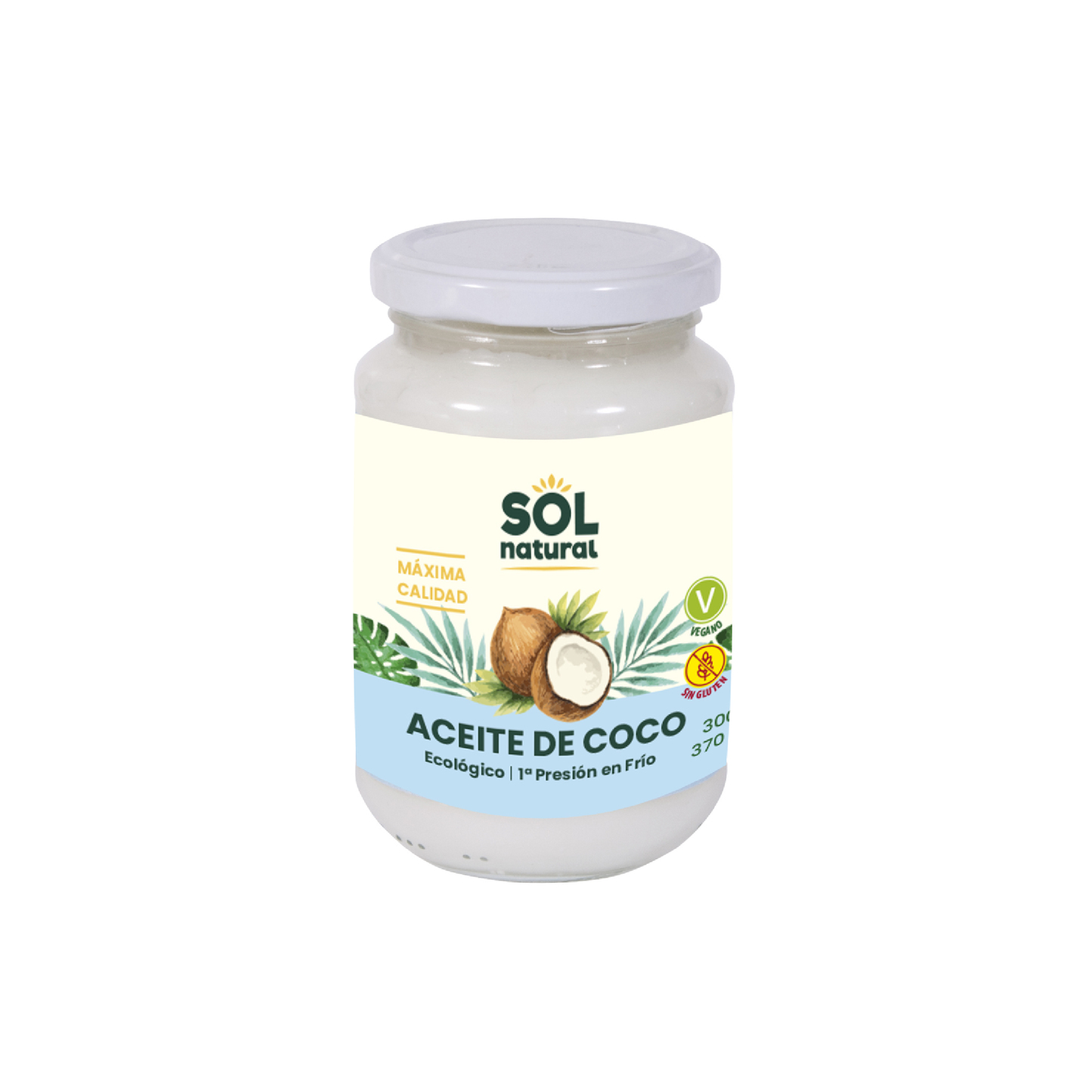 Aceite de coco Virgen Extra - Sol Natural