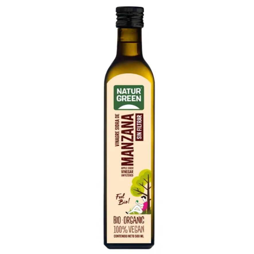 Vinagre sidra de manzana sin filtrar 500ml